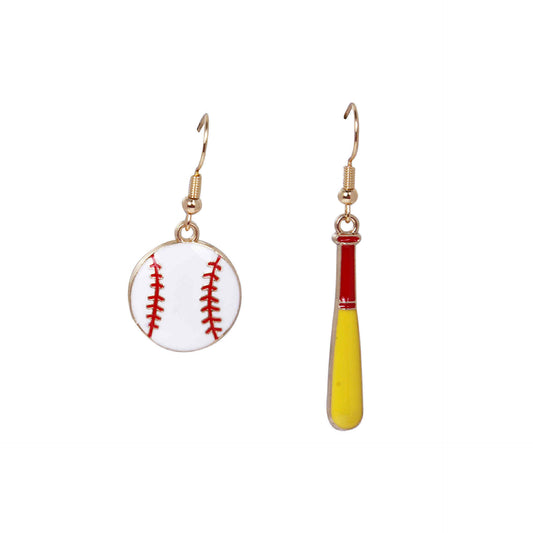 Baseball Earrings