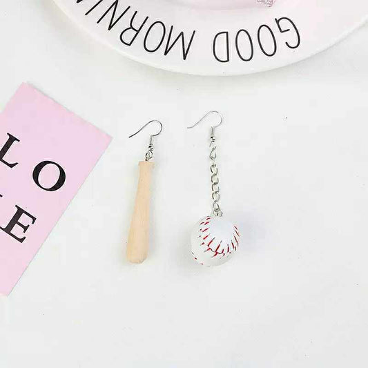 Baseball Earrings